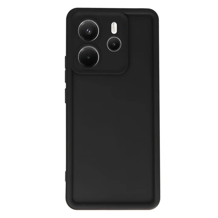 Mey İthalat®  Xiaomi Redmi Note 14 4G Kılıf Viera Silikon - Siyah