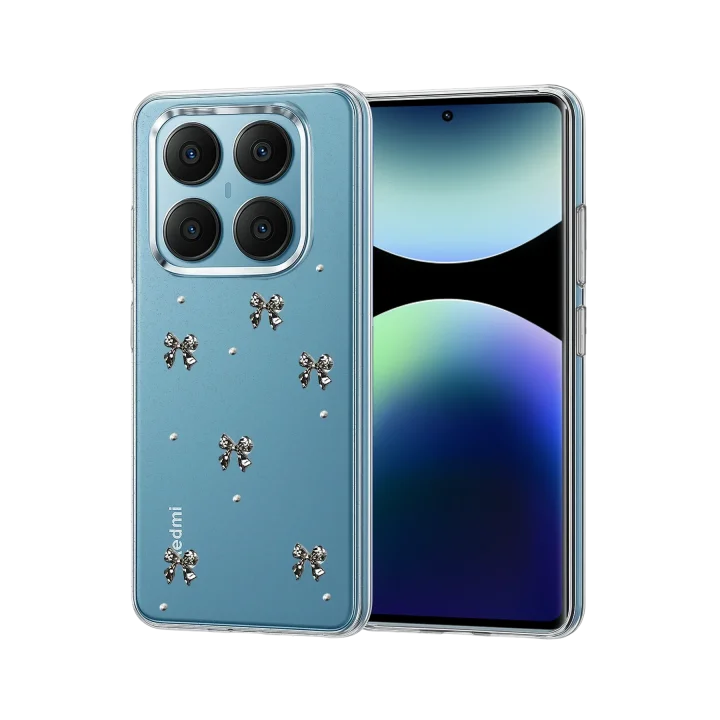 Mey İthalat®  Xiaomi Redmi Note 14 Pro 4G Fiyonk Desenli Kapak - Desen 5