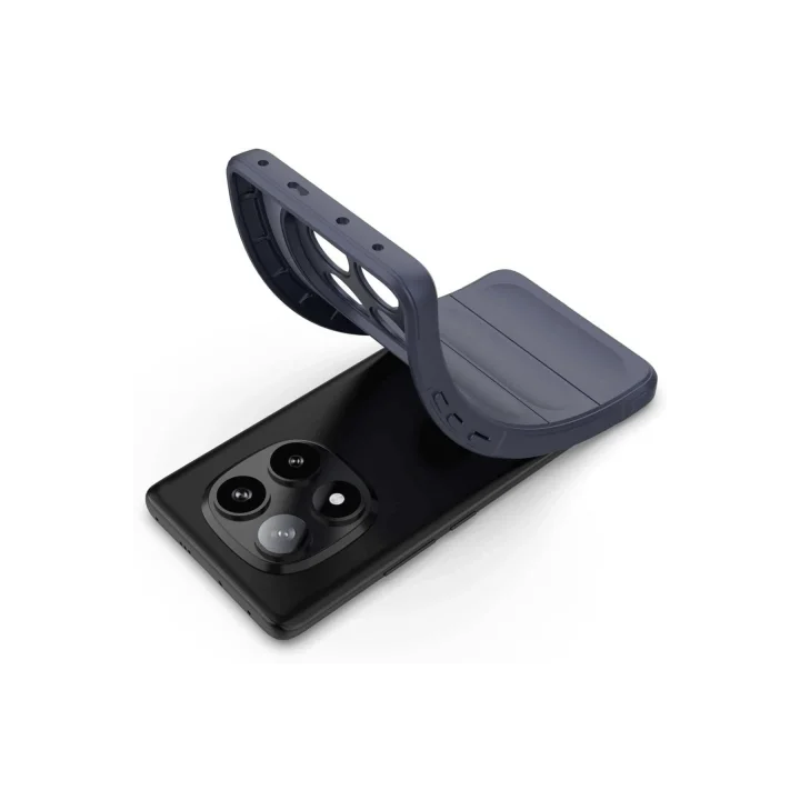 Mey İthalat®  Xiaomi Redmi Note 14 Pro 4G Kılıf Optimum Silikon - Lacivert