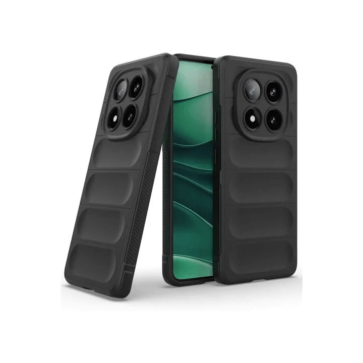 Mey İthalat®  Xiaomi Redmi Note 14 Pro 4G Kılıf Optimum Silikon - Siyah