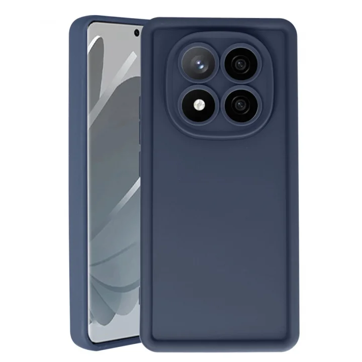 Mey İthalat®   Redmi Note 14 Pro 4G Kılıf Viera Silikon - Lacivert