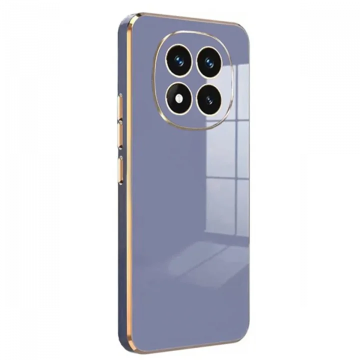 Mey İthalat®  Xiaomi Redmi Note 14 Pro 4G Kılıf Volet Silikon - Mavi