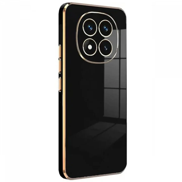 Mey İthalat®  Xiaomi Redmi Note 14 Pro 4G Kılıf Volet Silikon - Siyah