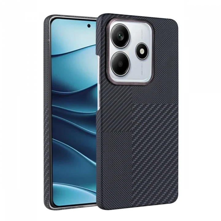 Mey İthalat®  Xiaomi Redmi Note 14 Pro 4G Vega Magsafe Kapak - Siyah