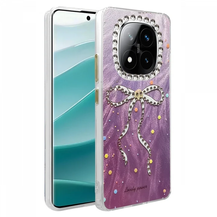 Mey İthalat®  Xiaomi Redmi Note 14 Pro 5G Kılıf Blade Aynalı Desenli Kapak - Desen 1