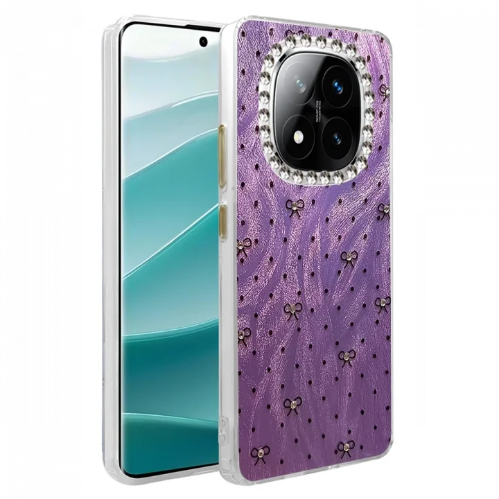 Mey İthalat®  Xiaomi Redmi Note 14 Pro 5G Kılıf Blade Aynalı Desenli Kapak - Desen 2