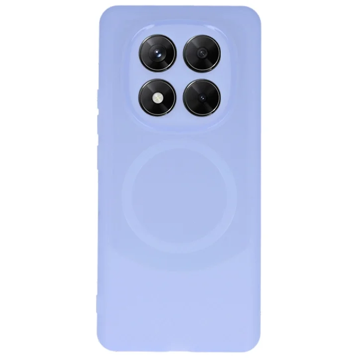 Mey İthalat®  Xiaomi Redmi Note 14 Pro 5G Kılıf Maya Karbon Kapak - Lila