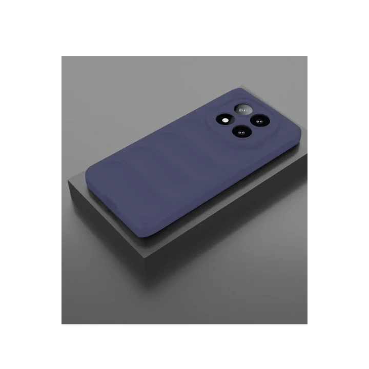 Mey İthalat®   Redmi Note 14 Pro 5G Kılıf Optimum Silikon - Lacivert