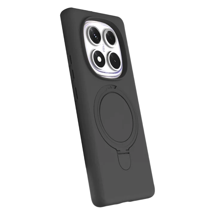 Mey İthalat®  Xiaomi Redmi Note 14 Pro 5G Regal Magsafe Standlı Kapak - Titan Gri