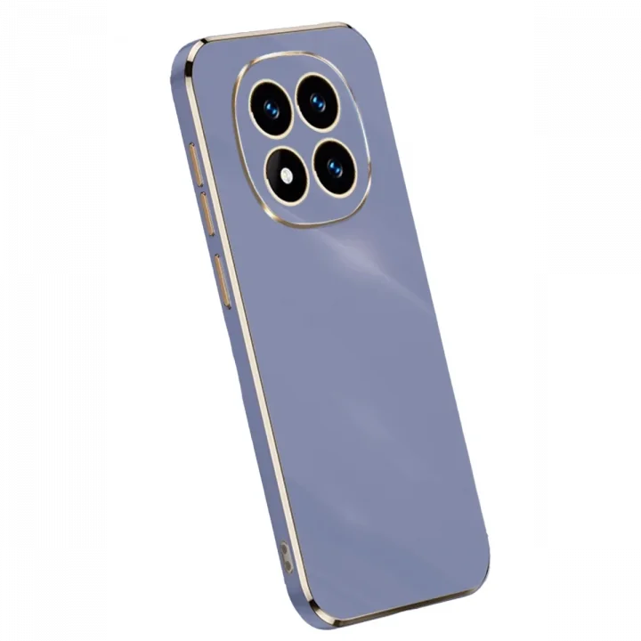 Mey İthalat®  Xiaomi Redmi Note 14 Pro Plus Kılıf Volet Silikon - Mavi