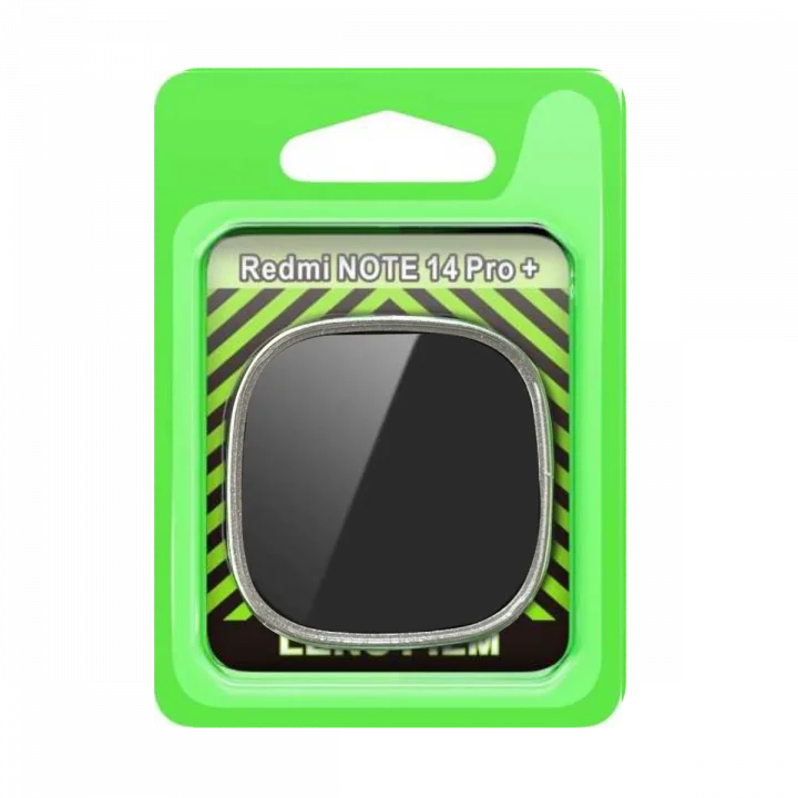 Mey İthalat®  Xiaomi Redmi Note 14 Pro Plus Raze Metal Kamera Lens - Gümüş