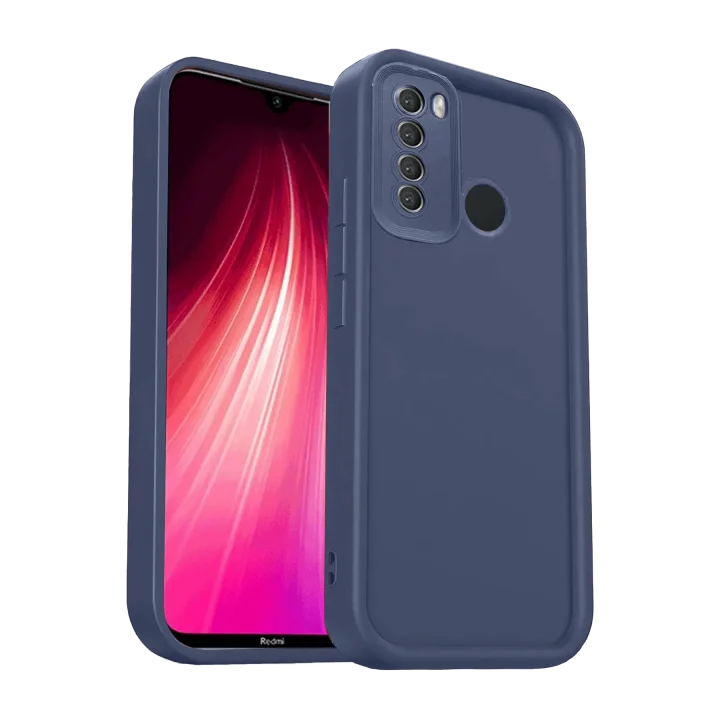 Mey İthalat®  Xiaomi Redmi Note 8 Kılıf Viera Silikon - Lacivert