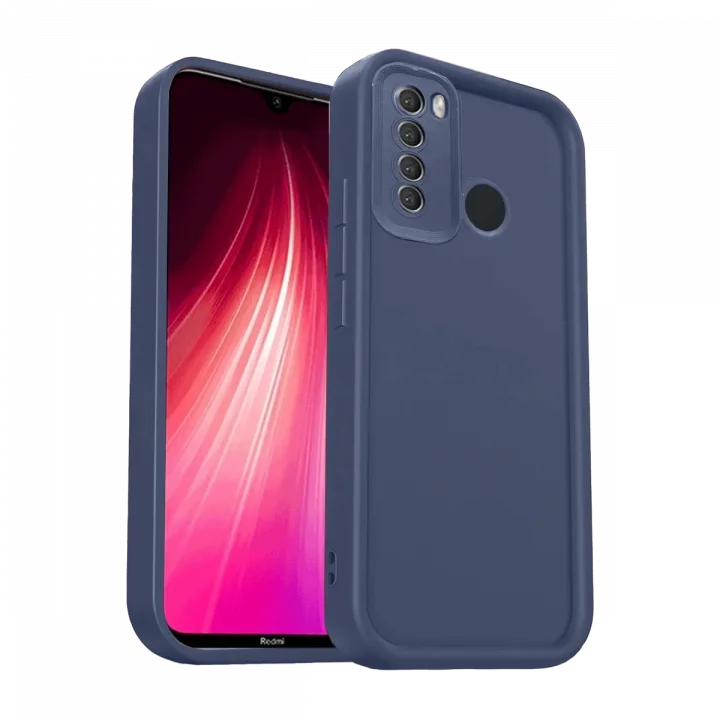 Mey İthalat®  Xiaomi Redmi Note 8 Kılıf Viera Silikon - Lacivert