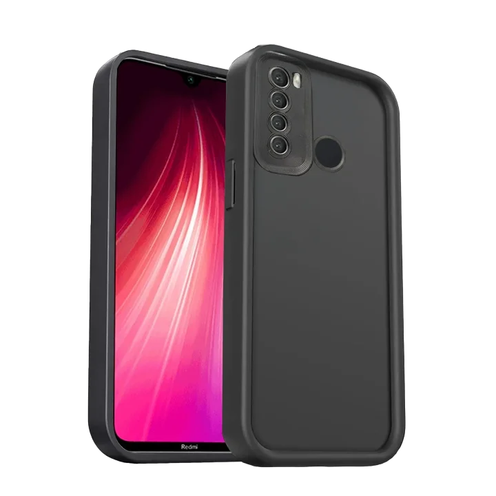 Mey İthalat®  Xiaomi Redmi Note 8 Kılıf Viera Silikon - Siyah