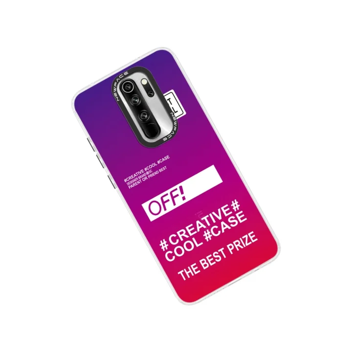 Mey İthalat®  Xiaomi Redmi Note 8 Pro Kılıf Estoril Desenli Kapak - Estoril - 9