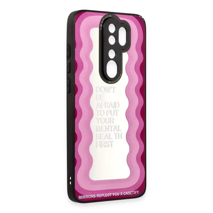 Mey İthalat®   Redmi Note 8 Pro Kılıf Mirror Desenli Kapak - Mirror - 11
