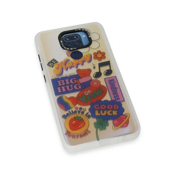 Mey İthalat®  Xiaomi Redmi Note 9 Kılıf Estoril Desenli Kapak - Estoril - 15