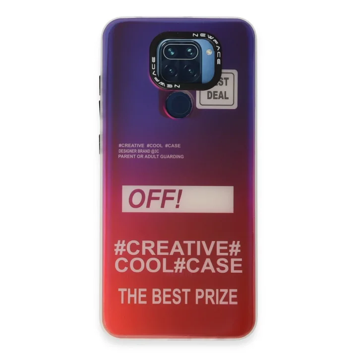 Mey İthalat®  Xiaomi Redmi Note 9 Kılıf Estoril Desenli Kapak - Estoril - 9