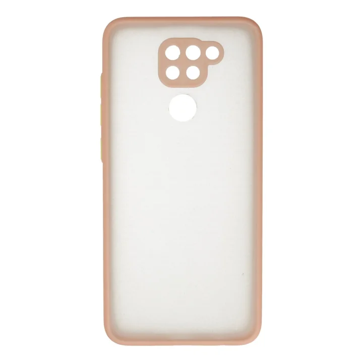 Mey İthalat®  Xiaomi Redmi Note 9 Kılıf Montreal Silikon Kapak - Pembe