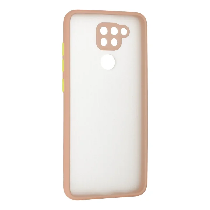 Mey İthalat®  Xiaomi Redmi Note 9 Kılıf Montreal Silikon Kapak - Pembe