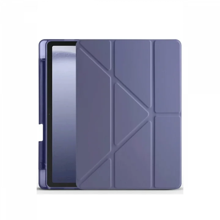 Mey İthalat®  Xiaomi Redmi Pad Pro 12.1 Kılıf Kalemlikli Mars Tablet Kılıfı - Lila
