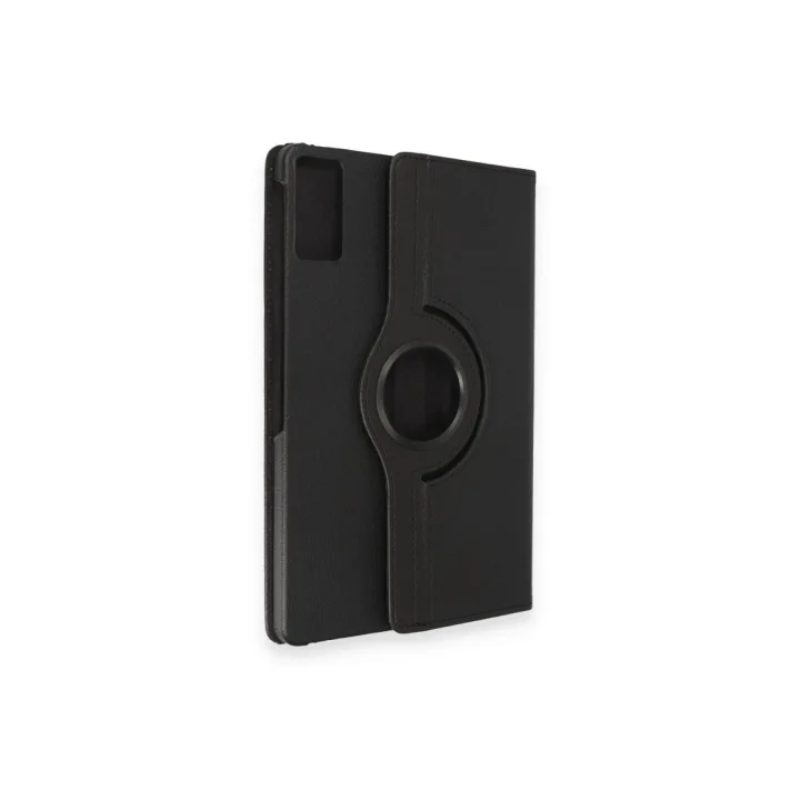 Mey İthalat®  Xiaomi Redmi Pad SE 4G Kılıf 360 Tablet Deri Kılıf - Siyah