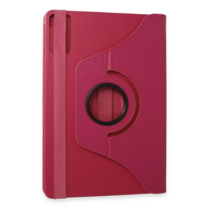 Mey İthalat®  Xiaomi Redmi Pad SE Kılıf 360 Tablet Deri Kılıf - Pembe