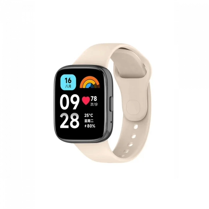 Mey İthalat®  Xiaomi Redmi Watch 3 Active Klasik Kordon - Yıldız Işığı