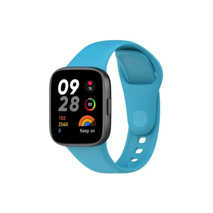 Mey İthalat®  Xiaomi Redmi Watch 3 Klasik Kordon - Bebek Mavisi