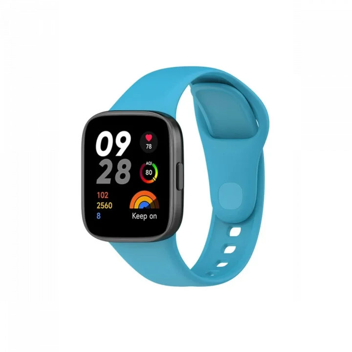 Mey İthalat®  Xiaomi Redmi Watch 3 Klasik Kordon - Bebek Mavisi