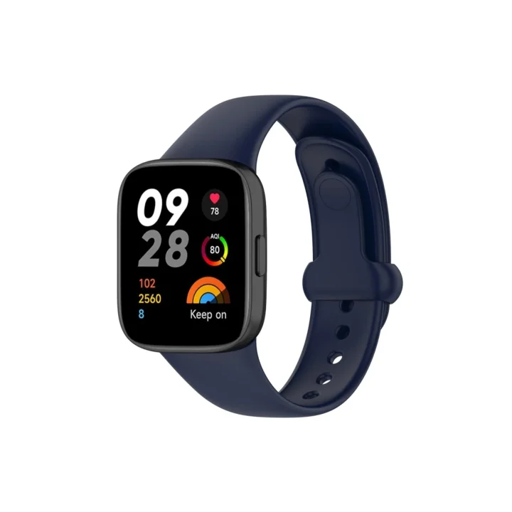 Mey İthalat®  Xiaomi Redmi Watch 3 Origin Silikon Kordon - Lacivert