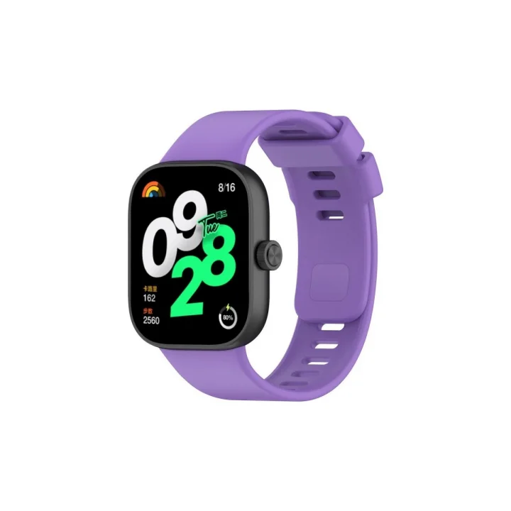 Mey İthalat®  Xiaomi Redmi Watch 4 Klasik Kordon - Lila