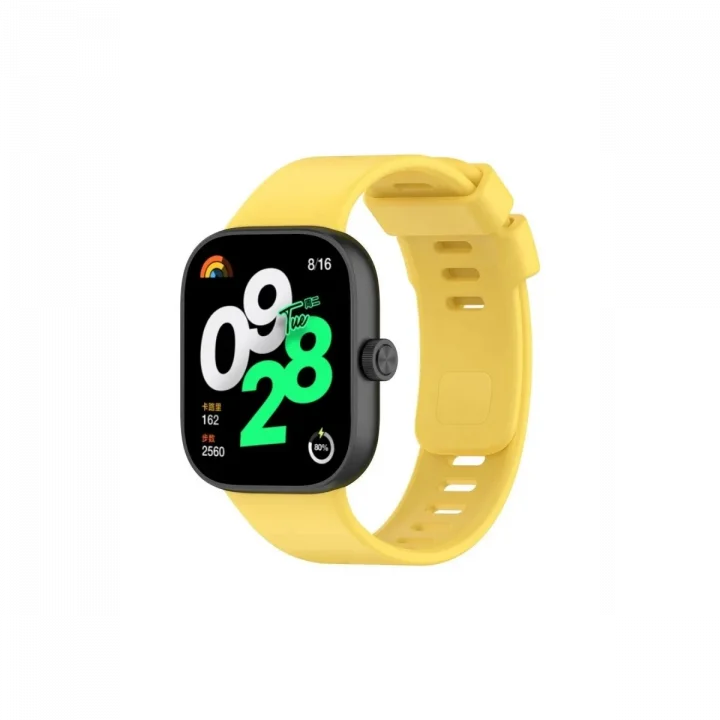 Mey İthalat®  Xiaomi Redmi Watch 4 Klasik Kordon - Sarı