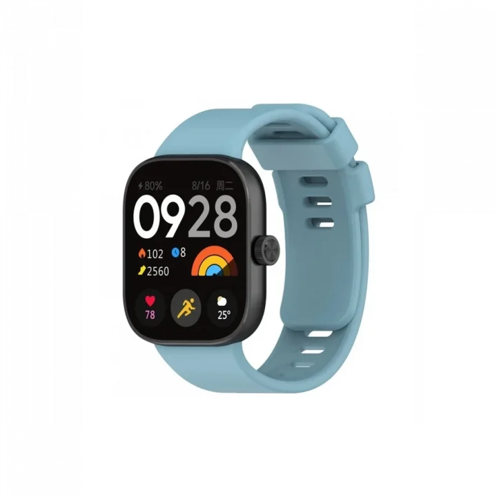 Mey İthalat®  Xiaomi Redmi Watch 4 Klasik Kordon - Turkuaz