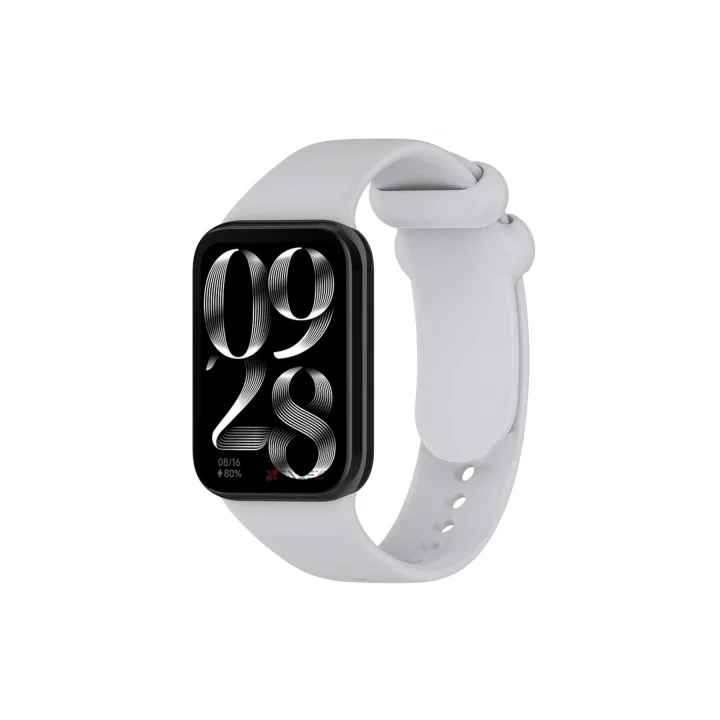 Mey İthalat®  Xiaomi Smart Band 8 Pro Klasik Kordon - Açık Gri