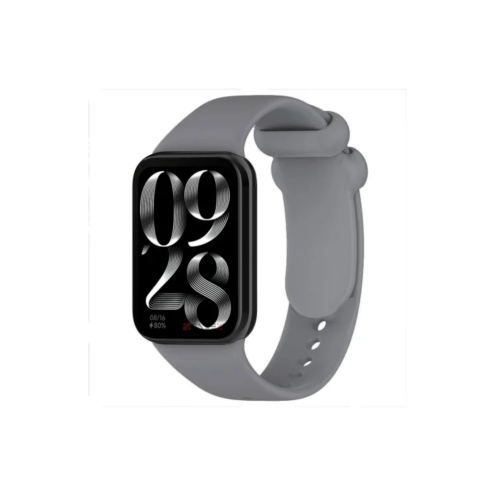 Mey İthalat®  Xiaomi Smart Band 8 Pro Klasik Kordon - Füme