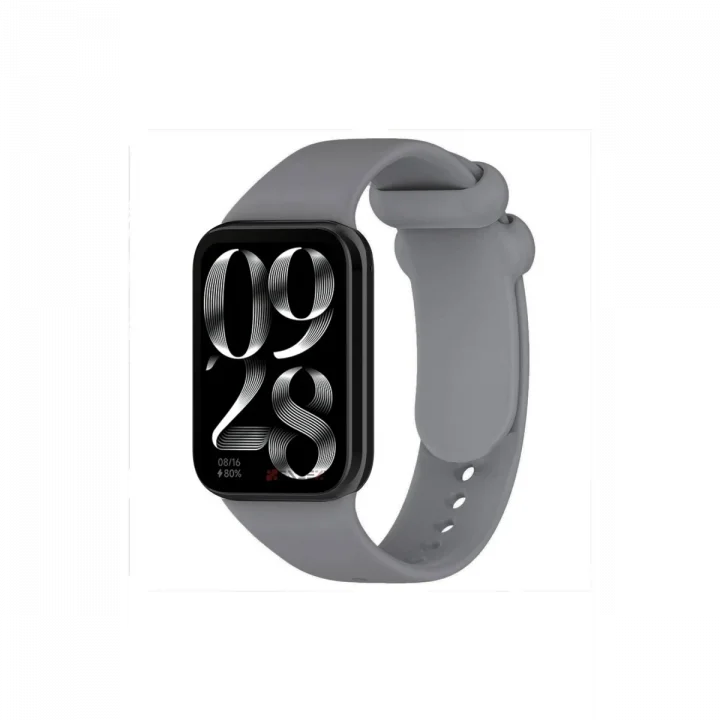 Mey İthalat®  Xiaomi Smart Band 8 Pro Klasik Kordon - Füme