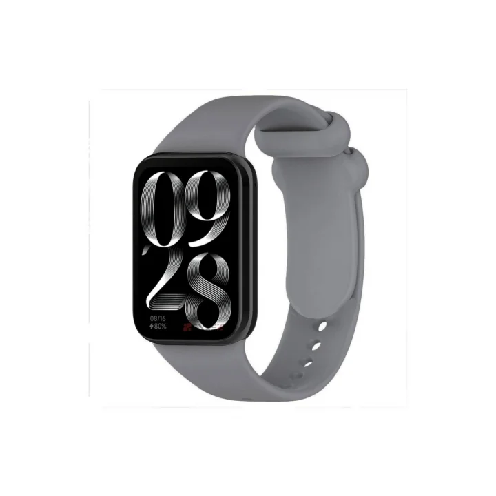 Mey İthalat®  Xiaomi Smart Band 8 Pro Klasik Kordon - Füme