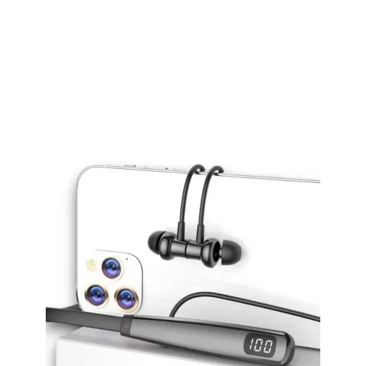 Mey İthalat® Y12 KABLOLU KULAKİÇİ SİLİKONLU BLUETOOTH KULAKLIK