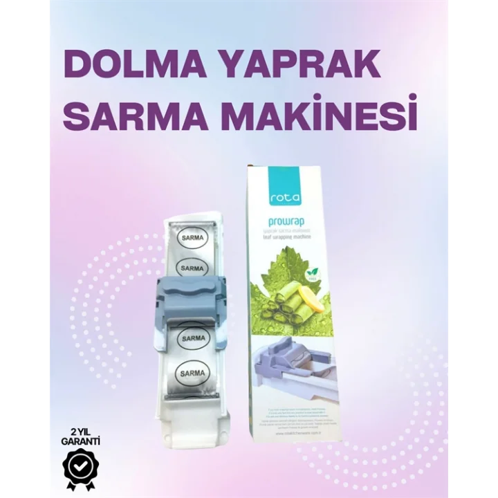 Mey İthalat® Yaprak Sarma Makinesi – Üzüm, Lahana ve Pazı İçin Otomatik Sarım Kolaylığı.