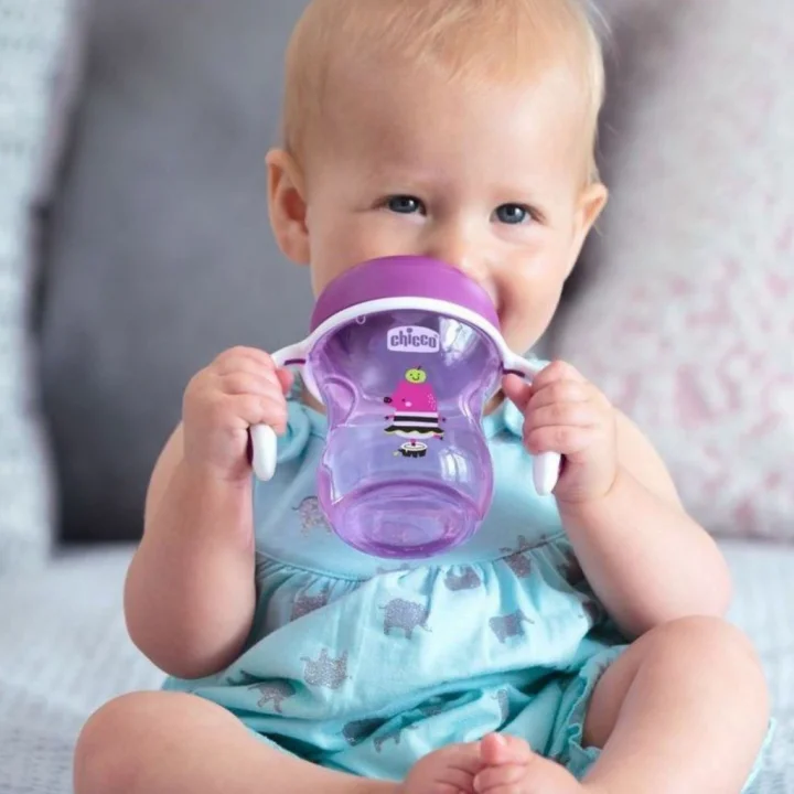 Mey İthalat®   Yarı Yumuşak Uçlu Alıştırma Bardağı 6 Ay+ Erkek