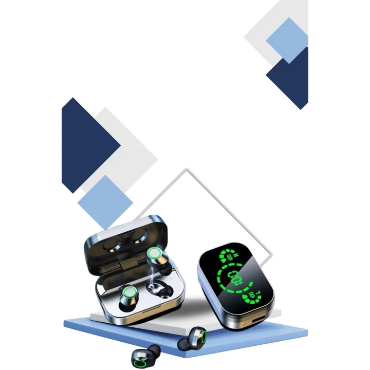 Mey İthalat® Yeni Model Akıllı Saat ve Ucuz Kaliteli Bluetooth Kulaklık Amoled Ekran Aynalı