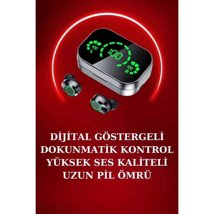 Mey İthalat® Yeni Model Akıllı Saat ve Ucuz Kaliteli Bluetooth Kulaklık Amoled Ekran Aynalı