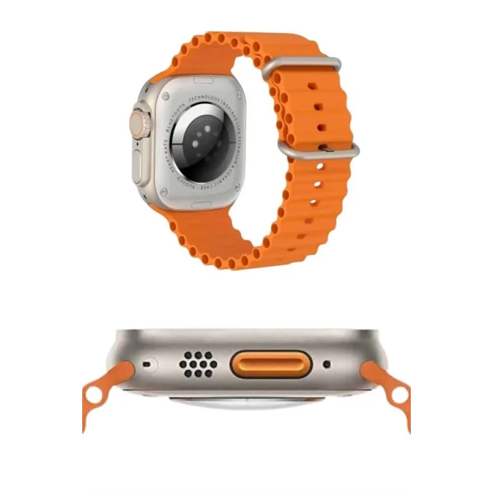 Mey İthalat® Yeni Nesil 3 Kordonlu Kol Saati 49 MM Amoled Ekran Akıllı Saat