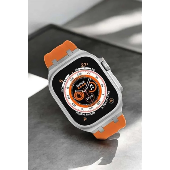 Mey İthalat® Yeni Nesil Akıllı Saat Adımsayar, GPS, Nabız Ölçer, Uyku ve Sağlık Takibi