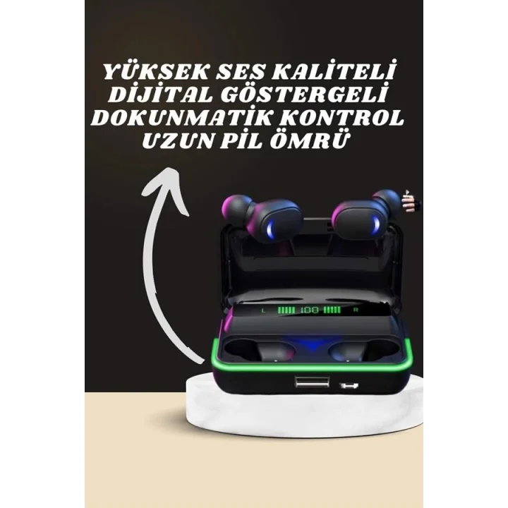 Mey İthalat® Yeni Nesil Akıllı Saat ve Bluetooth Kulaklık Kampanyası Android Ve İOS Uyumlu Uyku ve Sağlık Takibi