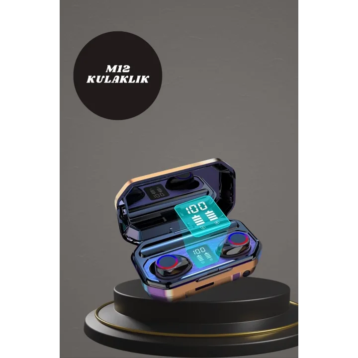 Mey İthalat® Yeni Nesil Akıllı Saat ve Bluetooth Kulaklık Kampanyası Dijital Göstergeli Powerbankli