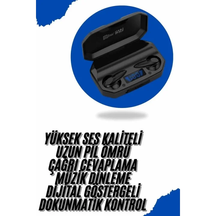 Mey İthalat® Yeni Nesil Android ve İOS Uyumlu Siyah Profesyonel  Kulaklığı