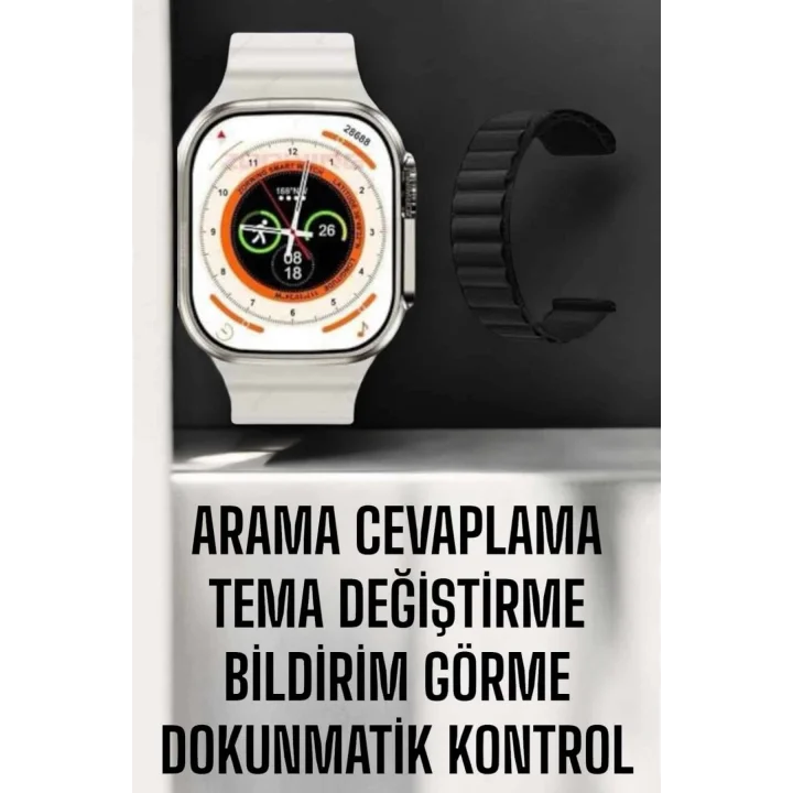 Mey İthalat® Yeni Nesil Arama Cevaplayan Uyku ve Sağlık Takibi GPS Özelliği