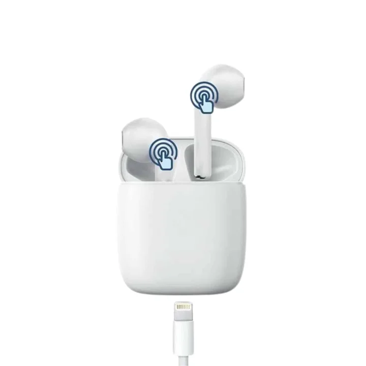 Mey İthalat® Yeni Nesil Çift Mikrofonlu Dokunmatik Kablosuz Bluetooth Kulaklık